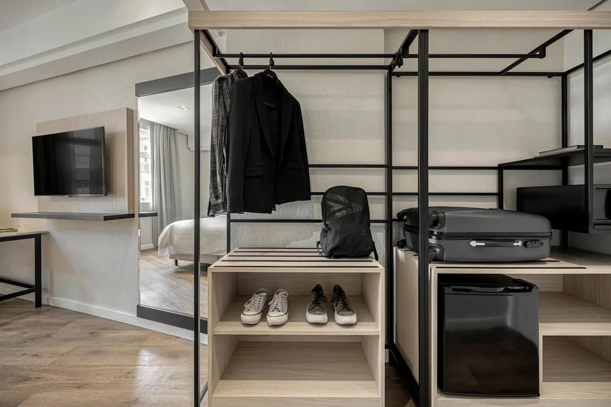 Minibar, in-room safe, blackout drapes, soundproofing