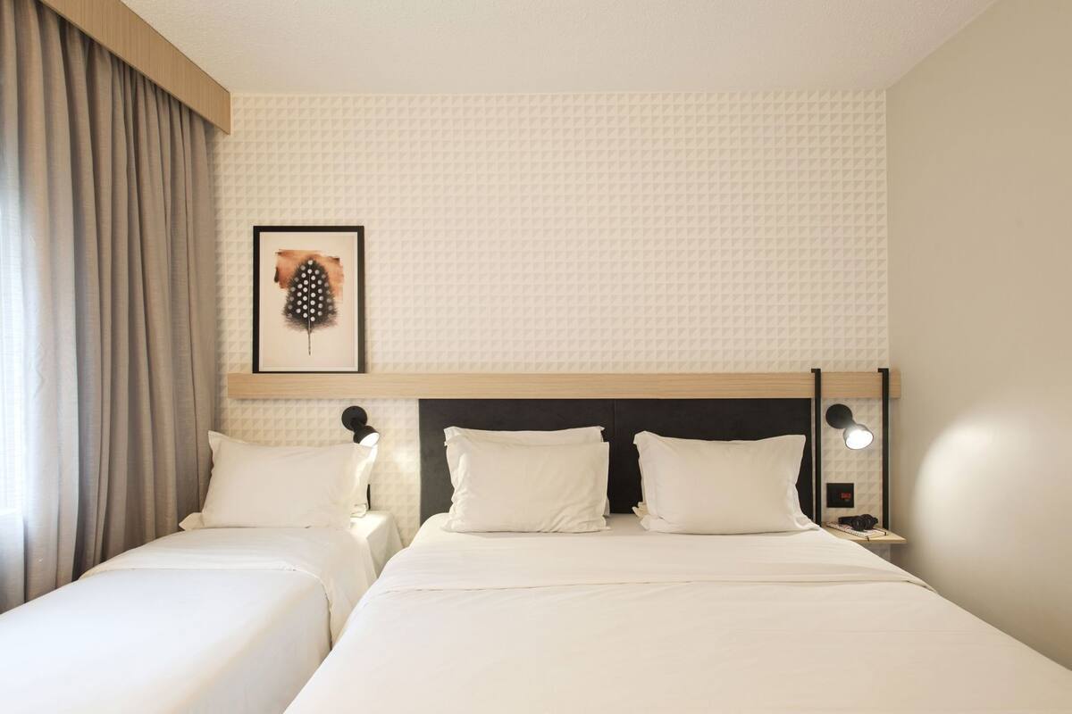 Minibar, in-room safe, blackout drapes, soundproofing