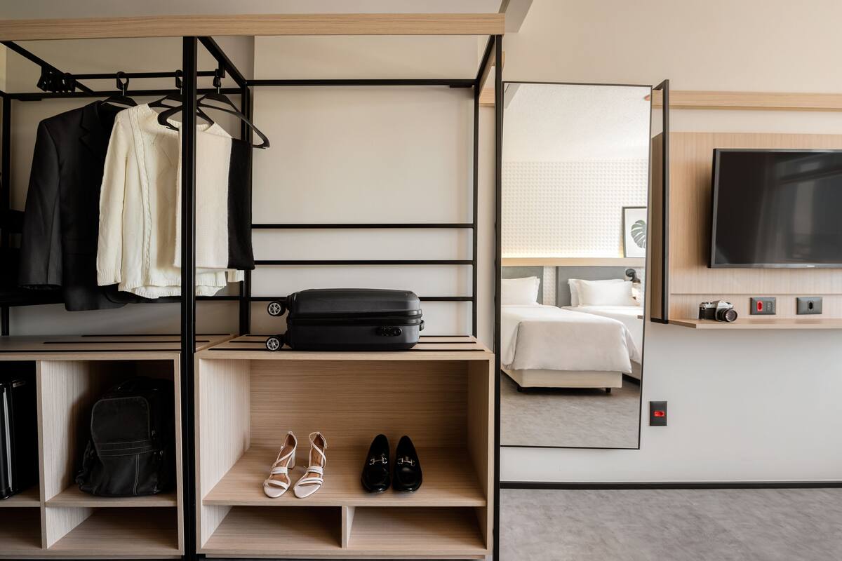 Minibar, in-room safe, blackout drapes, soundproofing