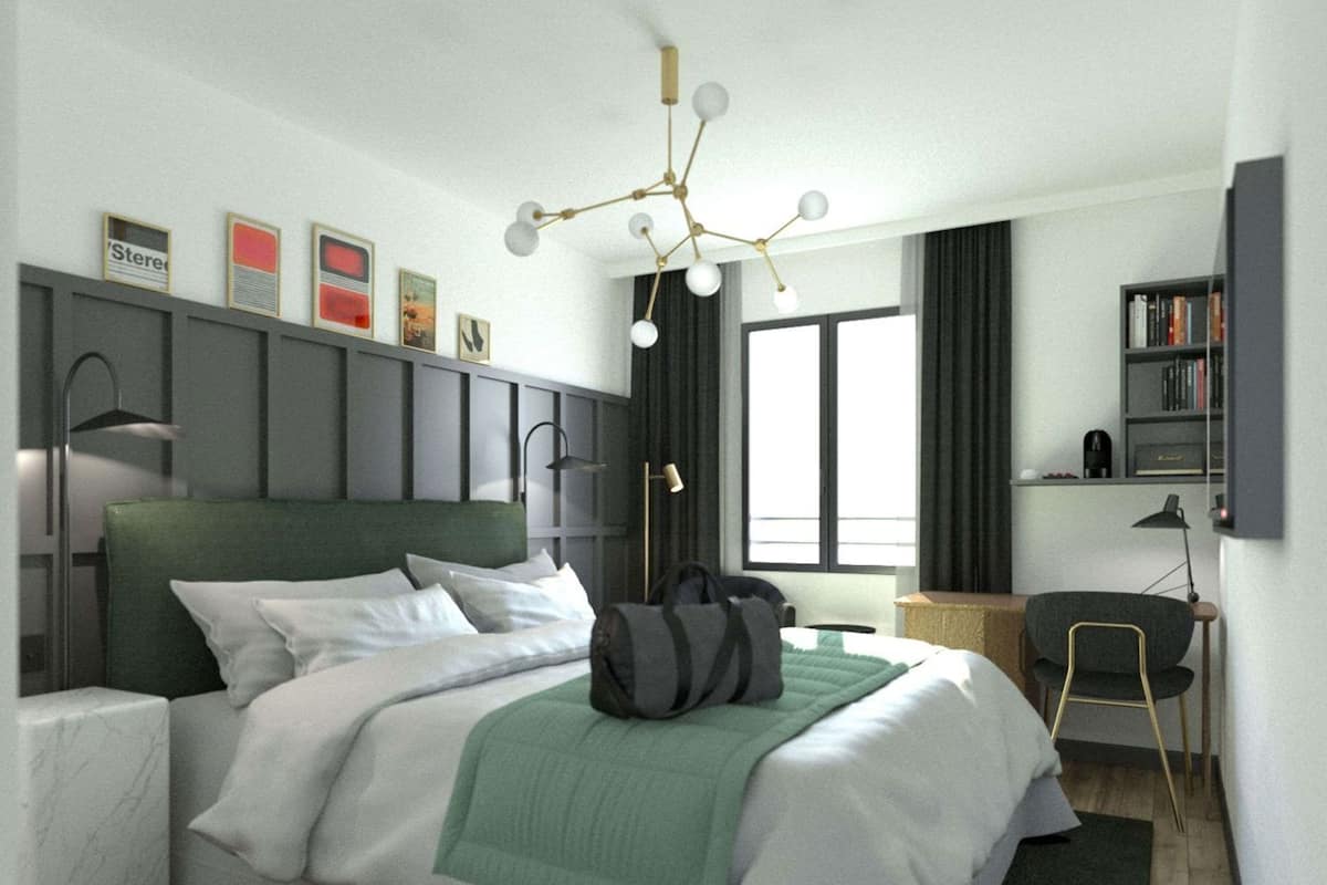 SÀngtillbehör av högsta kvalitet och minibar
