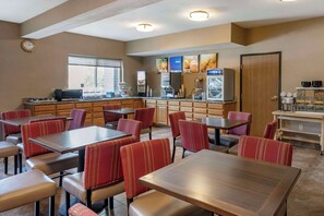 Free buffet breakfast