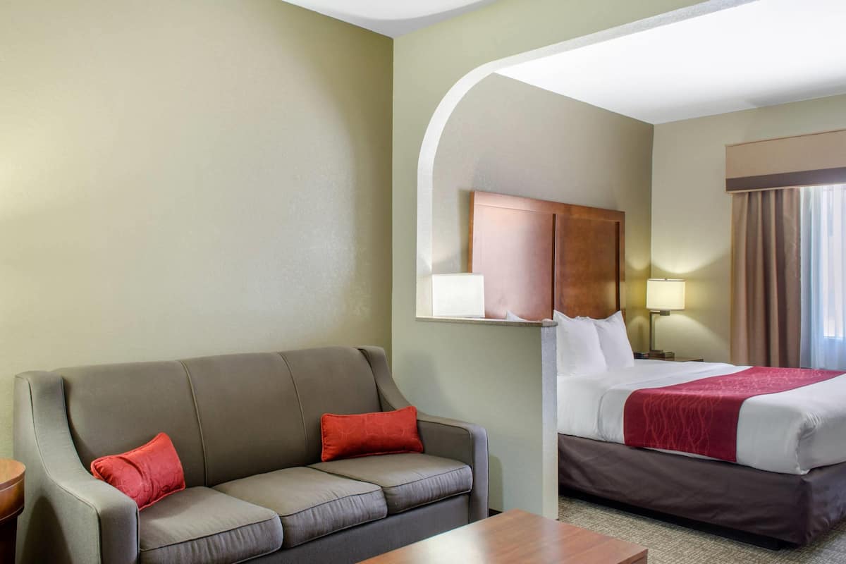 Suite, 1 King Bed, Non Smoking, Jetted Tub | Down duvets, pillow-top beds, in-room safe, individually decorated