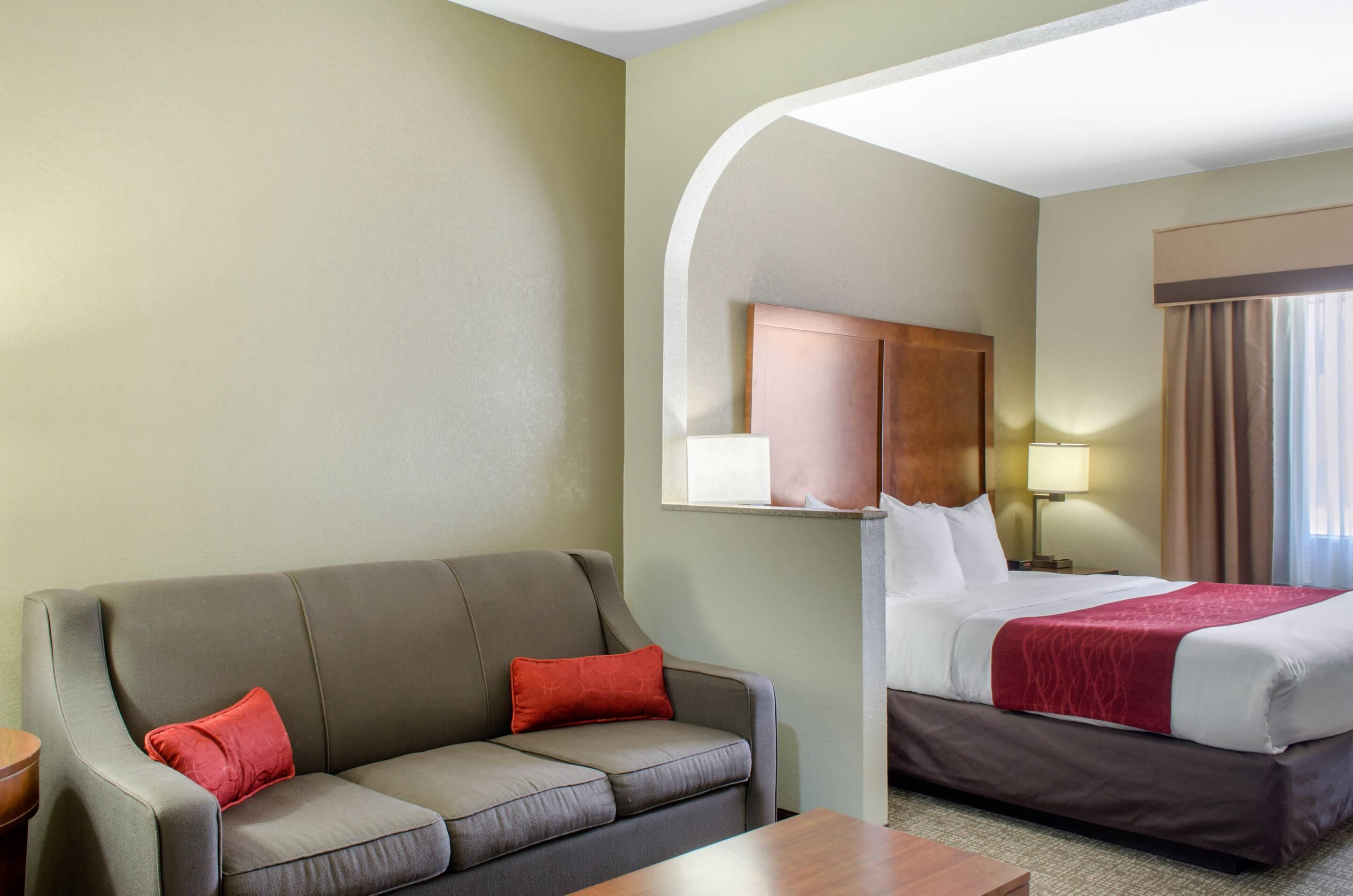Suite, 1 King Bed, Non Smoking | Down comforters, pillowtop beds, in-room safe, individually decorated