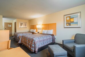 Standard Room, 2 Queen Beds, Non Smoking | Rollaway beds, free WiFi, bed sheets - Rodeway Inn Blair (Blair)