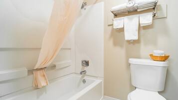 Free toiletries, towels