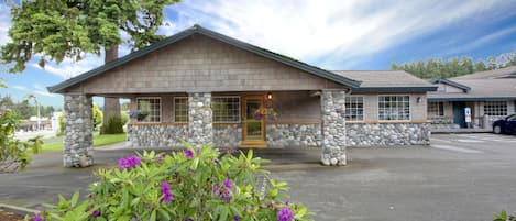 Voorkant van accommodatie