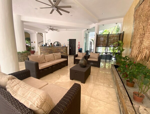 Reception - Hotel Hacienda Paradise (Playa del Carmen)