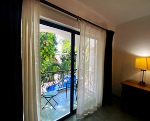 Vue depuis le balcon