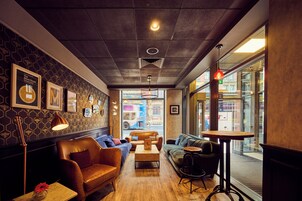 Zona de estar del vestíbulo