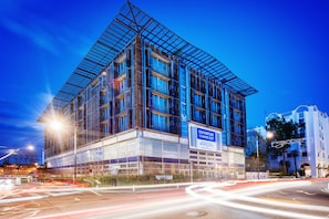 Front of property – evening/night
