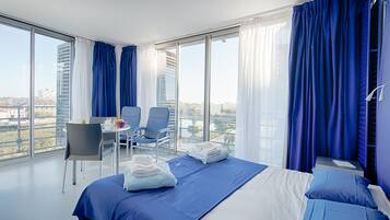 Superior Studio | Individually furnished, desk, blackout drapes, soundproofing