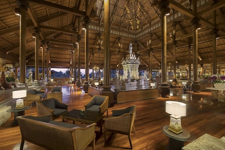 Interior entrance. Ayodya Resort Bali