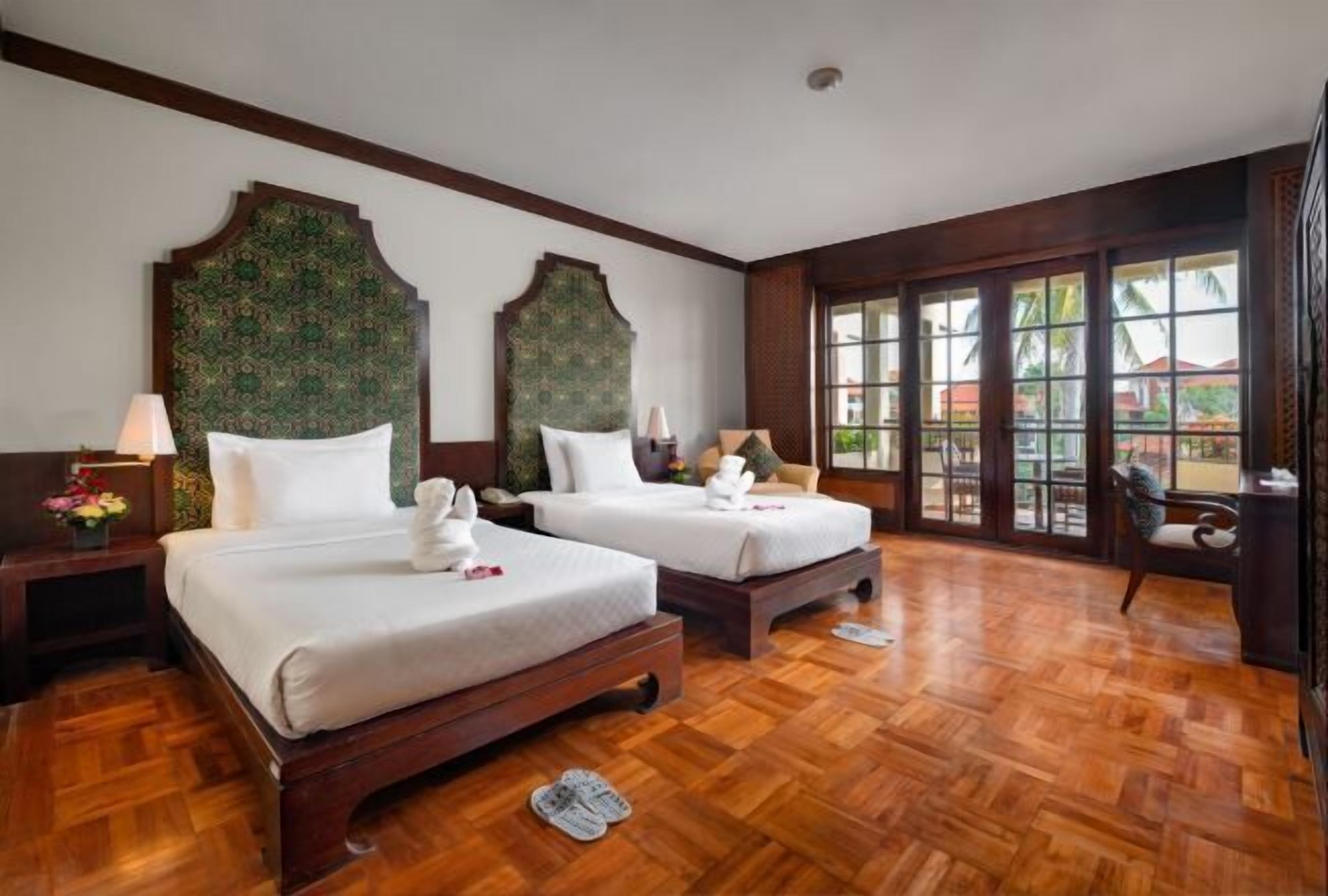 Premium bedding, down duvets, Select Comfort beds, in-room safe