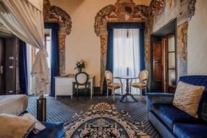 Junior Suite, Non Smoking (Frescoes - SPA access) | 1 bedroom, Egyptian cotton sheets, premium bedding, down comforters