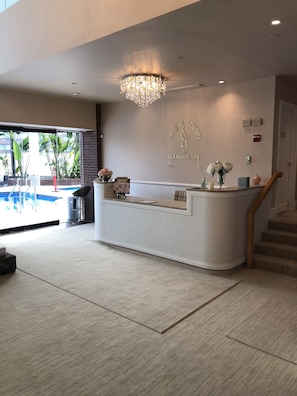 Spa reception