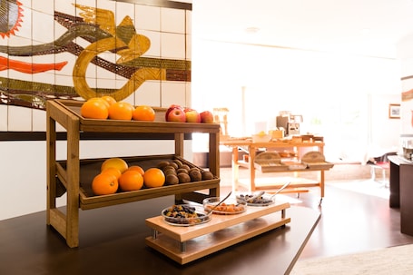Daily buffet breakfast for a fee. Hotel Helios