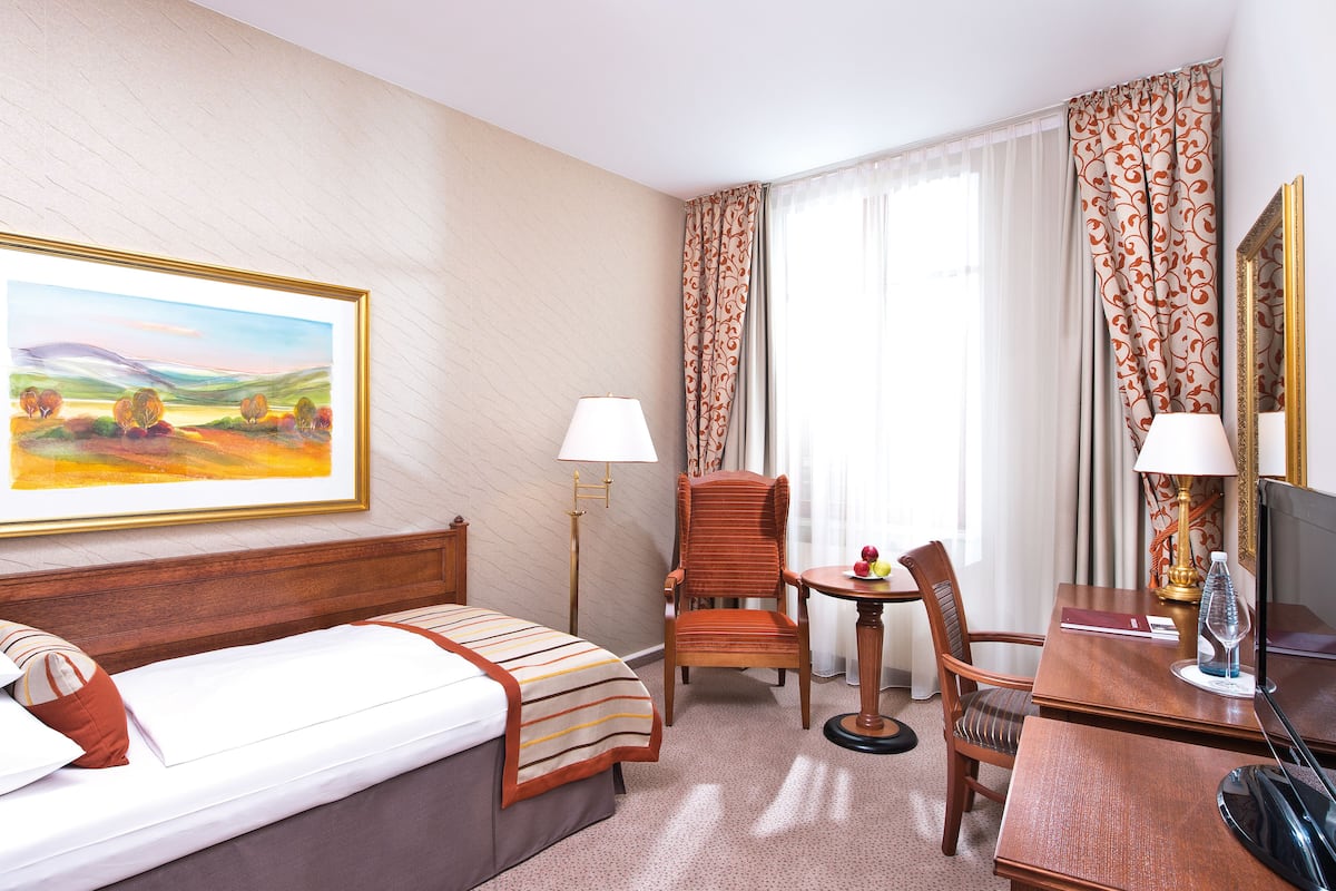 comfort single room, 1 single bed | 1 bedroom, hypo-allergenic bedding, free minibar, in-room safe