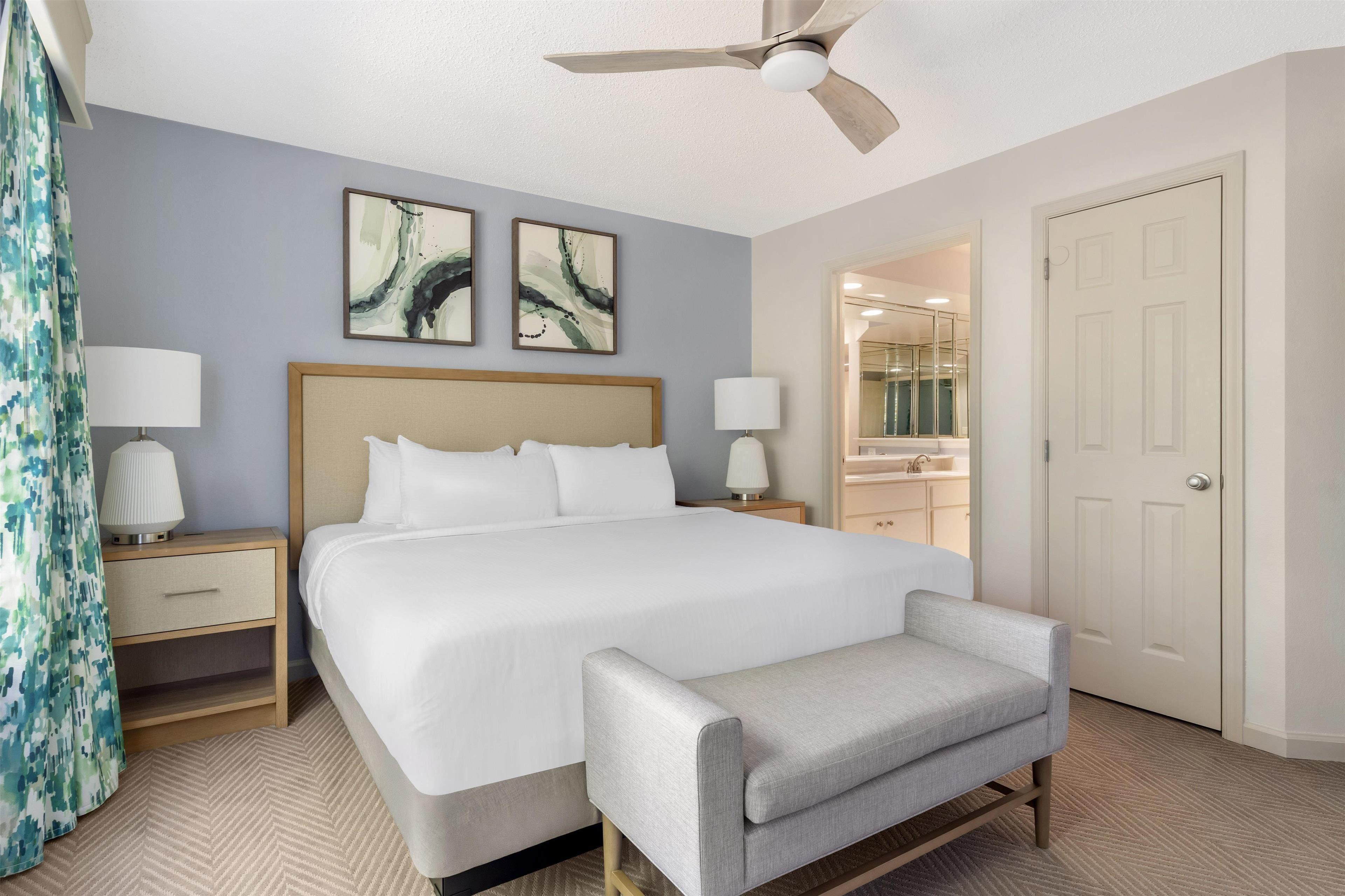 1 habitación y ropa de cama de alta calidad 