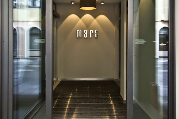 Majoituspaikan sisäänkäynti