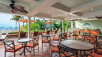 Breakfast, lunch, dinner served; American cuisine, beach views