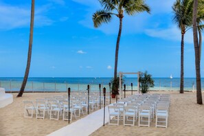 Área de bodas al aire libre