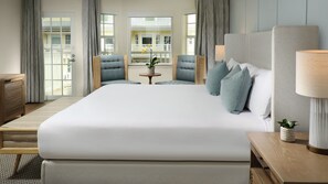 Premium bedding, pillowtop beds, in-room safe, desk