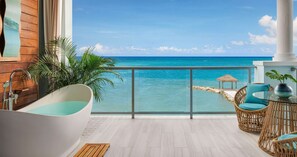 Romantic Suite, 1 Bedroom, Ocean View (Beachfront Millionaire) | View from room