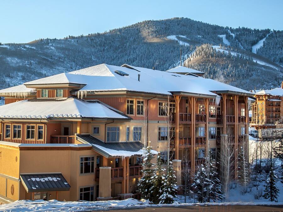 Voorkant van accommodatie