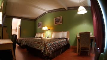 Standard Room, 2 Queen Beds | Desk, blackout drapes, iron/ironing board, free WiFi