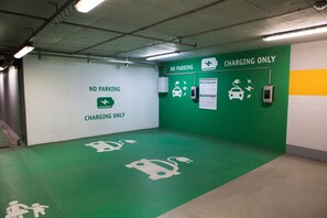 Free self parking, free valet parking