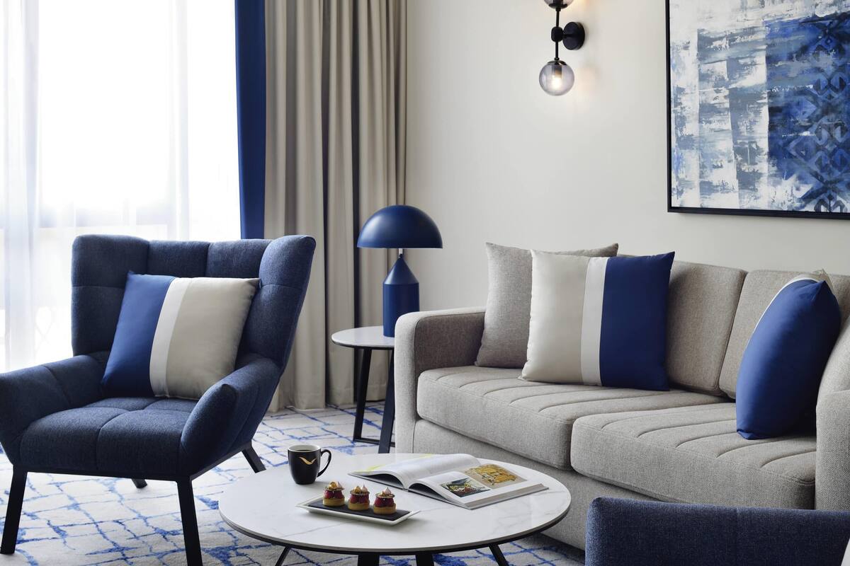 Suite Deluxe, 1 llit de matrimoni gran | Caixa forta a l'habitació i escriptori 