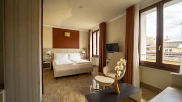 Doppia Deluxe | Biancheria da letto di alta qualità, una cassaforte in camera