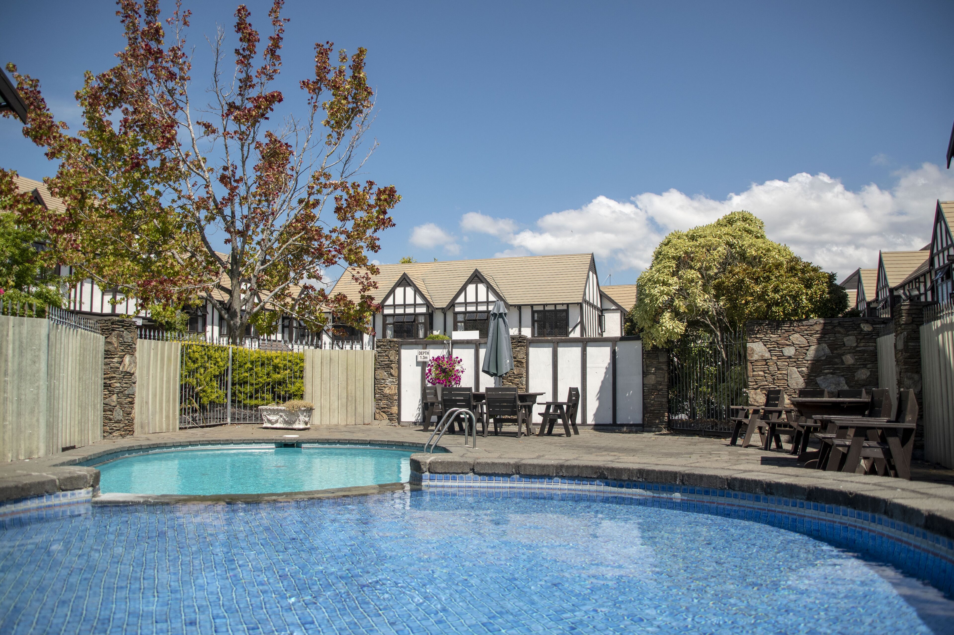 Seasonal outdoor pool