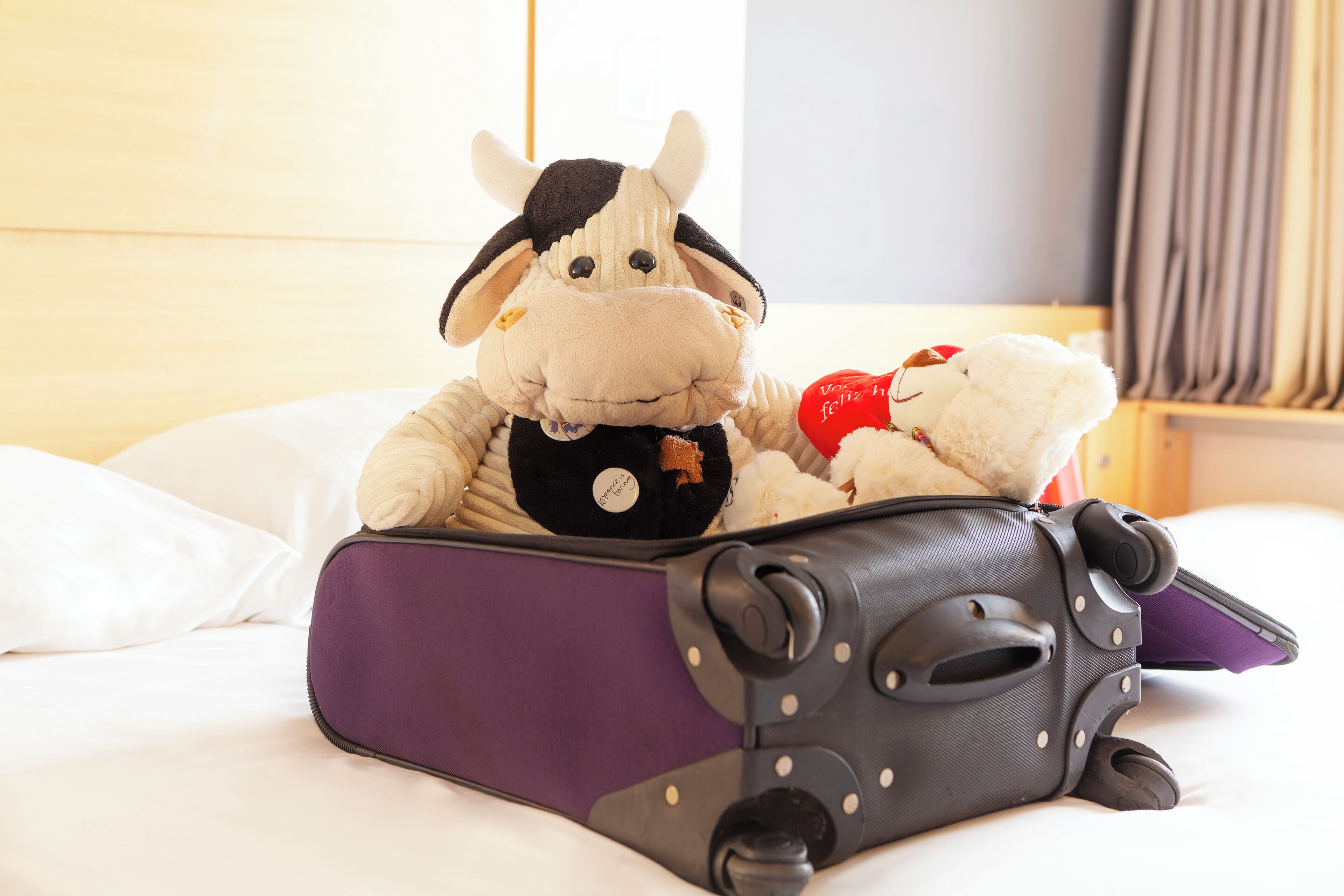 standard room, multiple beds | minibar, in-room safe, desk, blackout curtains