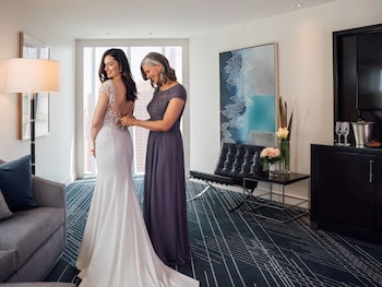 Premium bedding, in-room safe, individually decorated at Sofitel Chicago Magnificent Mile