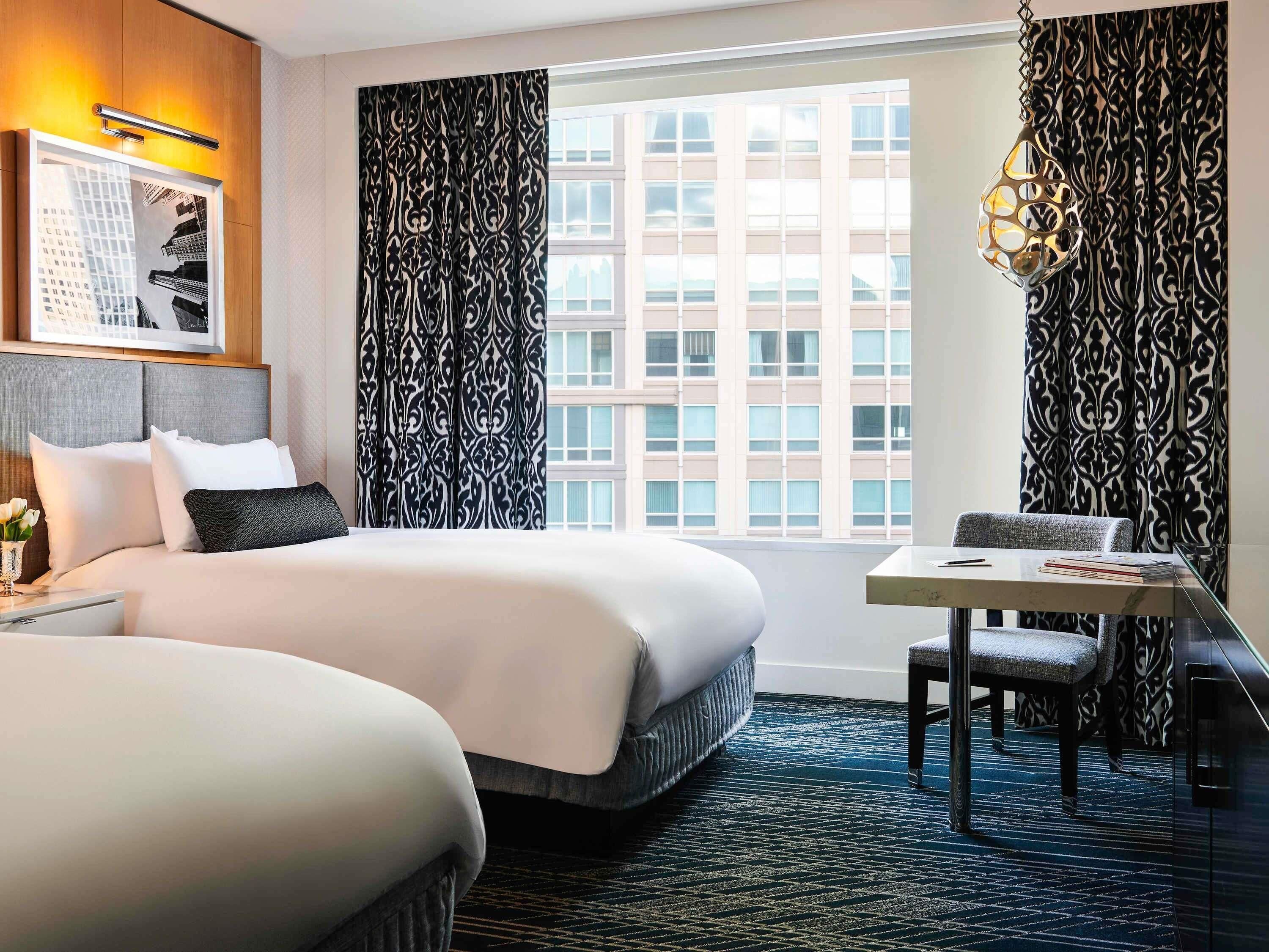 Literie de qualité supérieure, coffres-forts dans les chambres