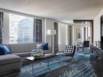 55-inch LCD TV with digital channels, TV, pay movies at Sofitel Chicago Magnificent Mile