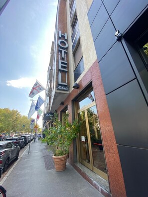 Façade de l’hébergement