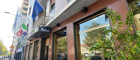 Façade de l’hébergement