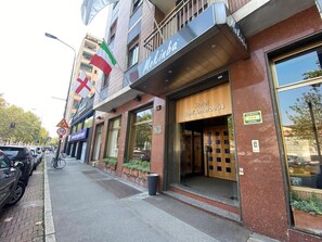 Façade de l’hébergement