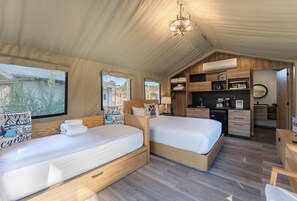 Luxury Tent | Minibar, individually decorated, individually furnished - Carmel River Inn & Cottages (Carmel)