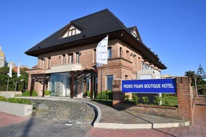 Fassade der Unterkunft