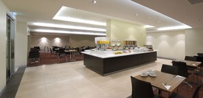 Daily buffet breakfast (AUD 15 per person)