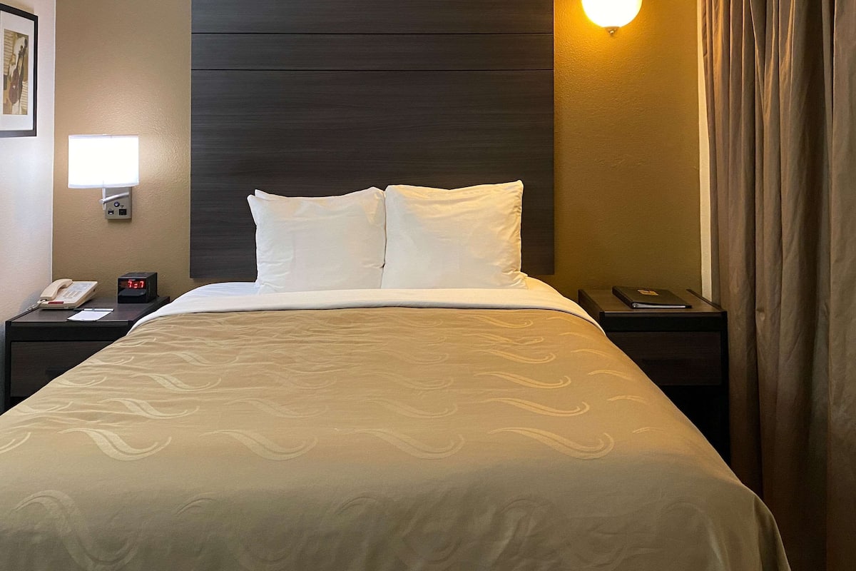 Room, 1 Queen Bed, Non Smoking (No Pets Allowed) | Desk, iron/ironing board, WiFi (free), alarm clocks