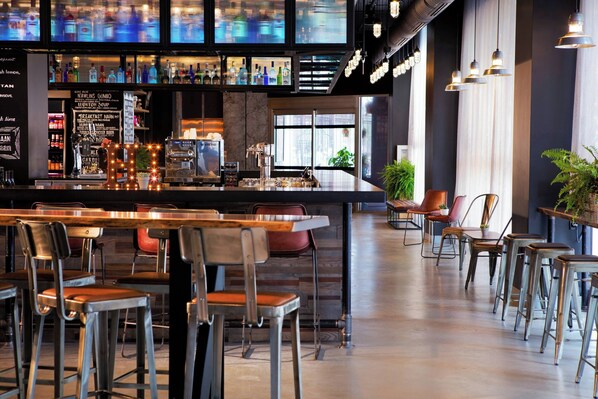 Enjoy a casual drink at our bar, where you can sit at the counter or in a chair and take in the view.