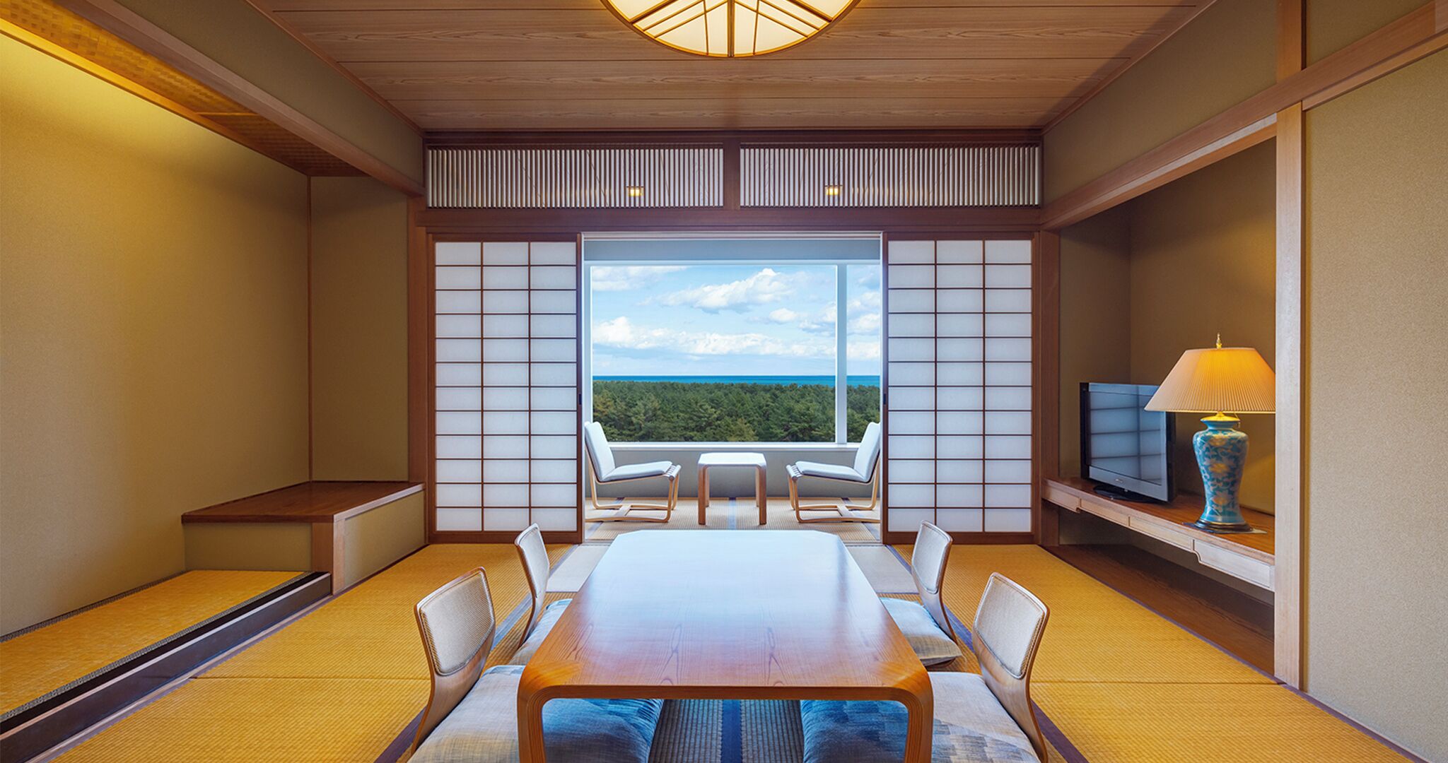 Traditionel suite - ikke-ryger (Japanese style- Royal) | Pengeskab på værelset, strygejern/strygebræt, gratis Wi-Fi, sengetøj