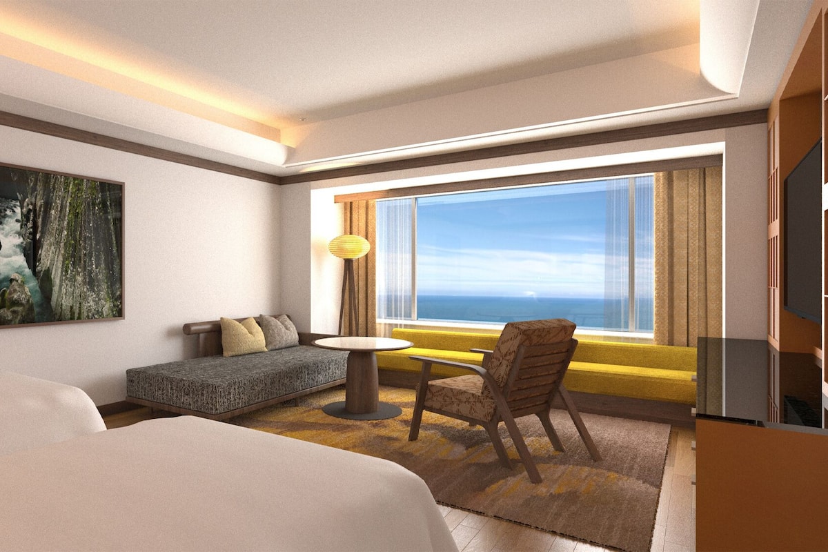 Chambre Triple Club, vue océan | 1 chambre, coffres-forts dans les chambres, fer et planche à repasser