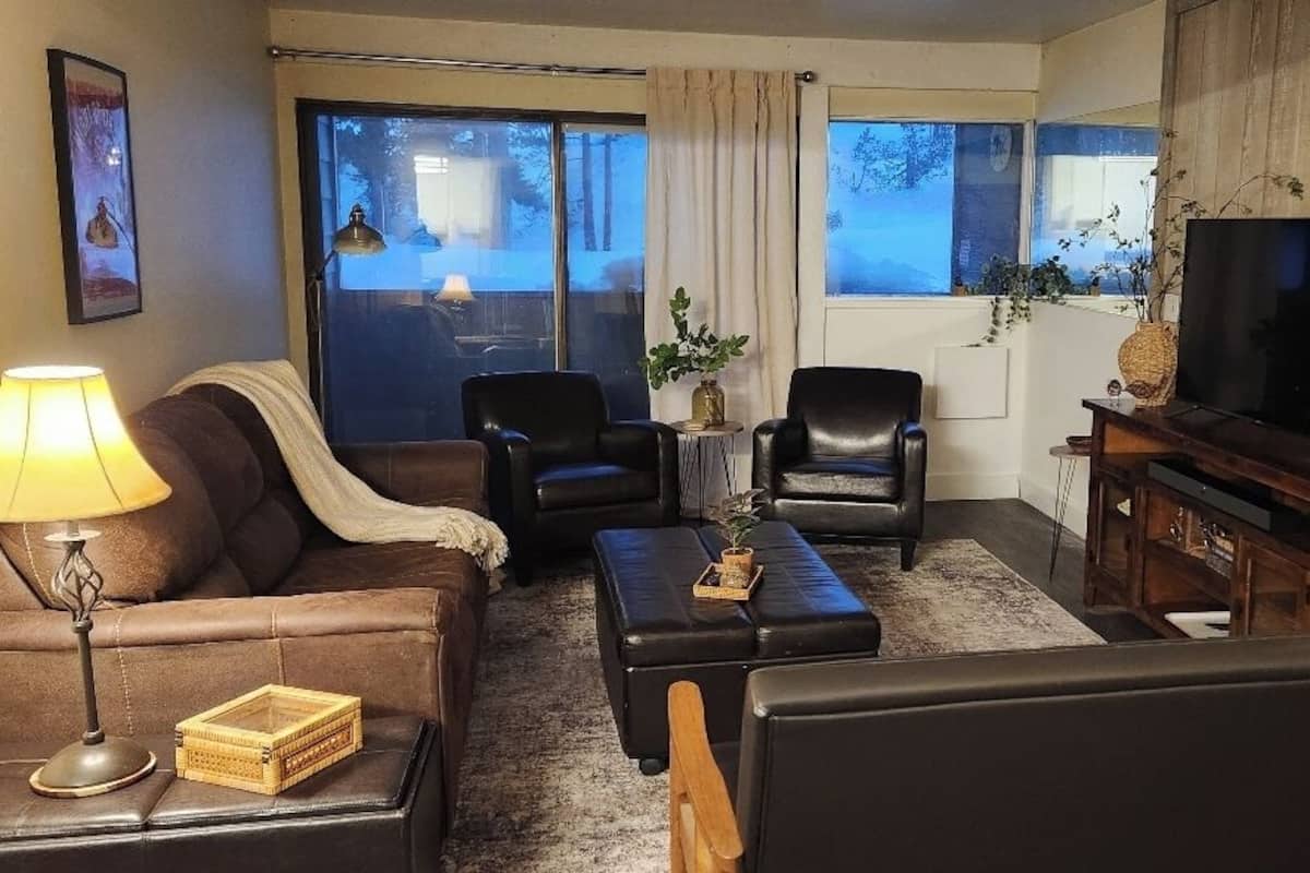 St. Anton 1 Bedroom Condo #59, Offsite | Living area | 32-inch LCD TV with cable channels, TV