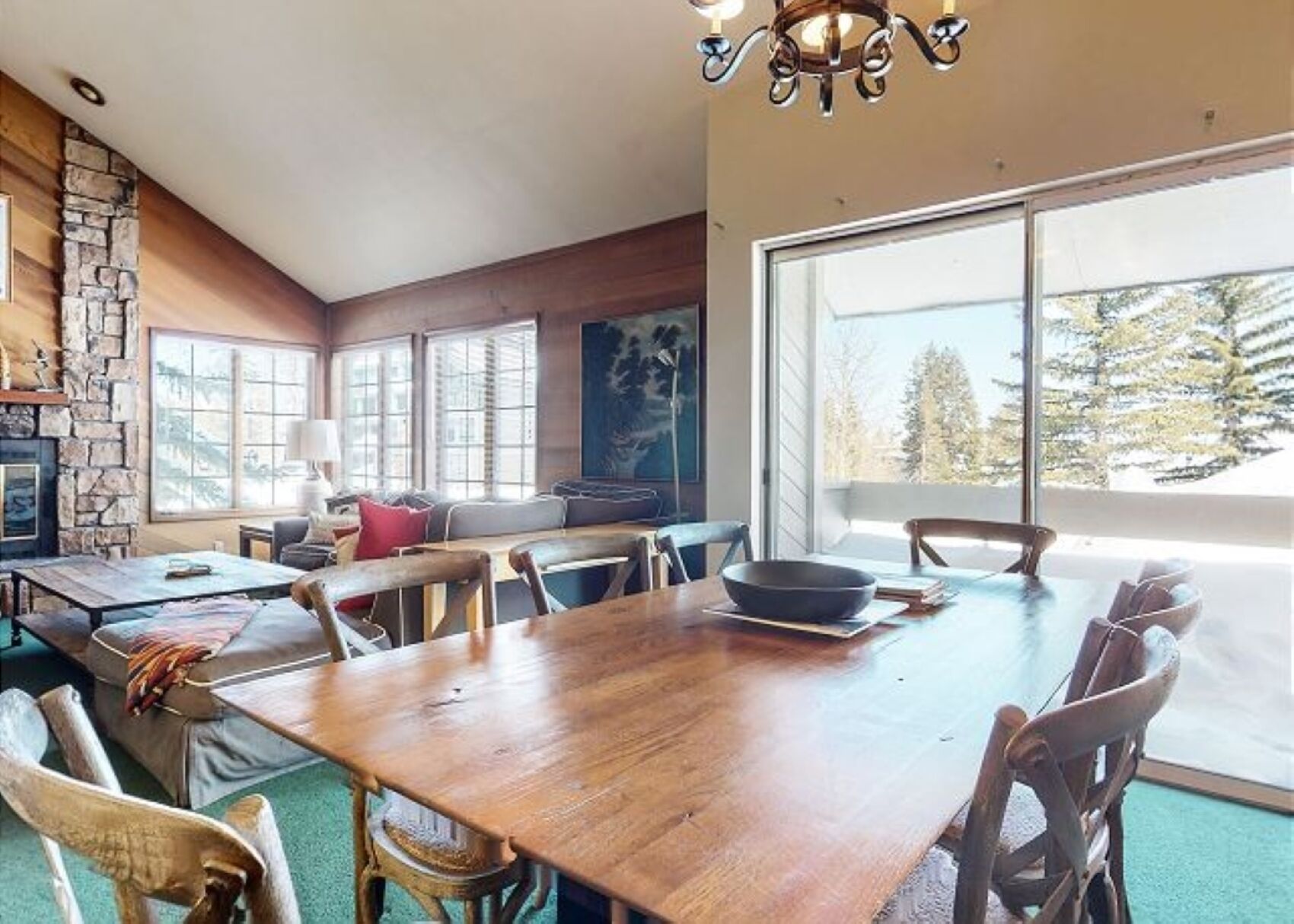Family Condo, 3 Bedrooms, Mountain View, Slope side | Living area