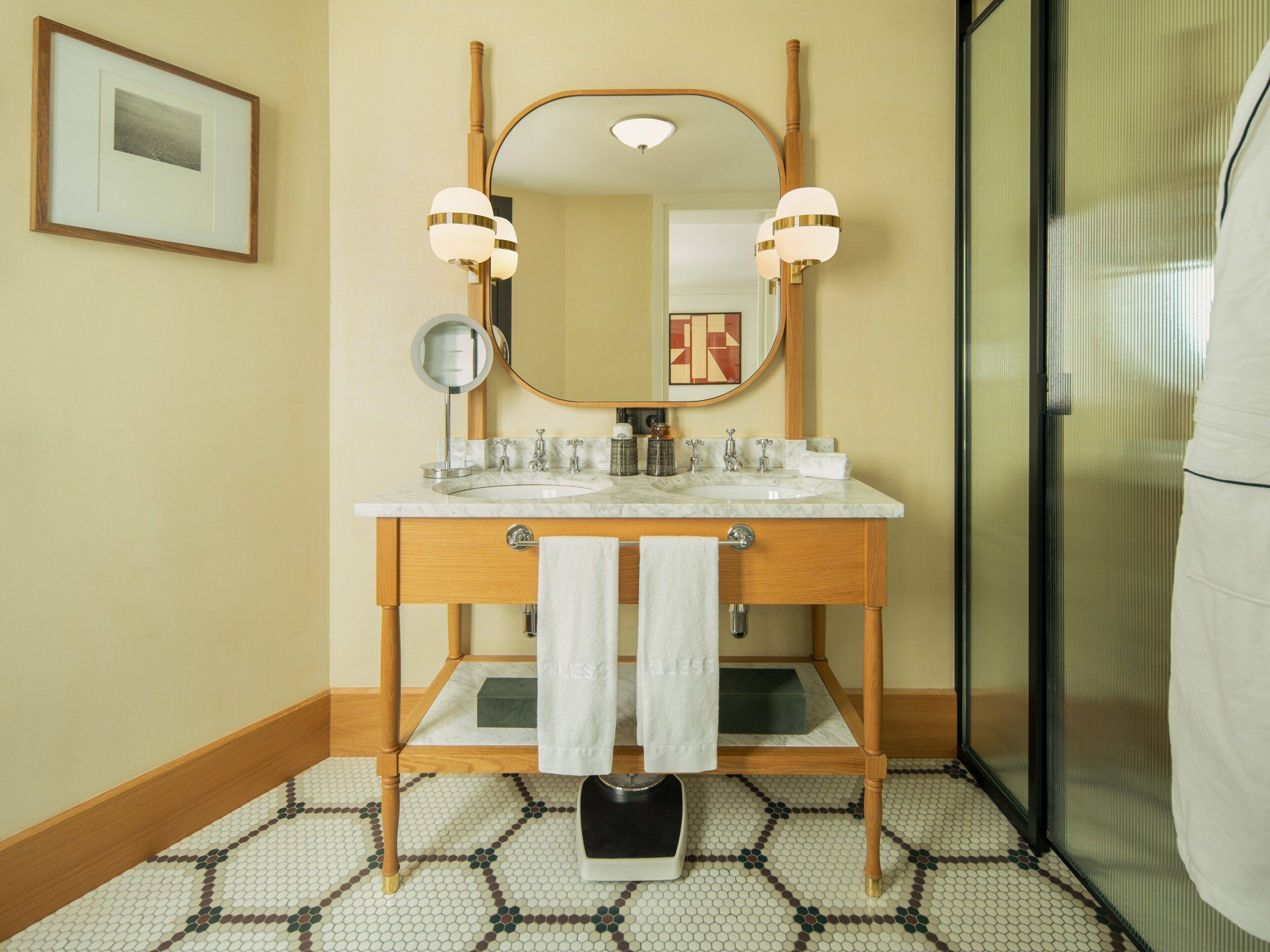 Eco-friendly toiletries, hair dryer, bathrobes, slippers